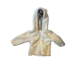 Carter's Faux Fur Girls Winter Jacket 6-9 Mos